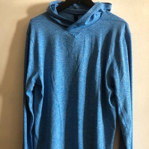 Lululemon Mens Running Style Hoodie, Large, Blue